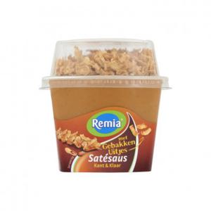 Remia Satesaus met gebakken uitjes