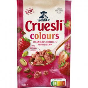 Quaker Colours strawberry chocolate