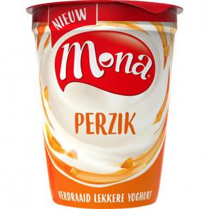 Mona Verdraaid lekkere yoghurt perzik