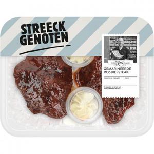 Streeckgenoten Gemarineerde rosbiefsteak 2 stuks