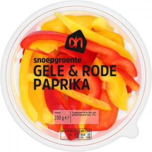 AH Rode en gele paprika