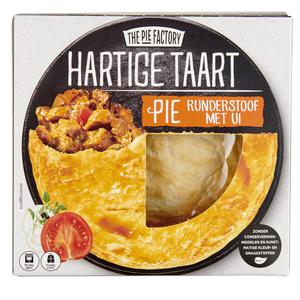 Pie Factor Hartige taart runderstoof met ui