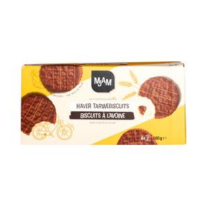 MJAM Haver-tarwe biscuits melkchocolade