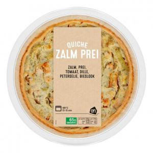 AH Quiche zalm prei