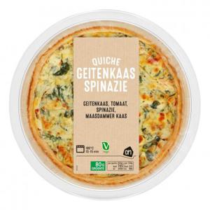 AH Quiche geitenkaas spinazie