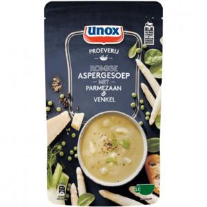 Unox Soep in zak Proeverij asperge