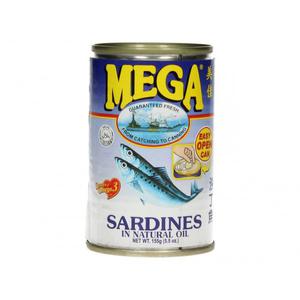 Mega Sardientjes in Olie 155 GR