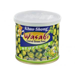 Khao Shong Geroosterde Groene Erwten & Wasabi 140 gram