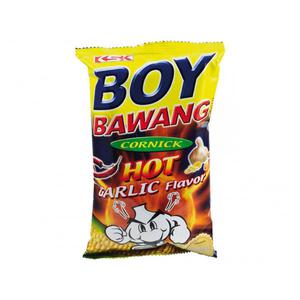 Boy Bawang Maïssnacks & Knoflook-extra heet! 100 gram