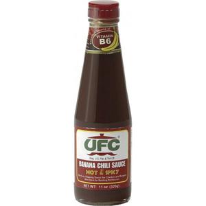 UFC Bananen Chilisaus heet 320 gram