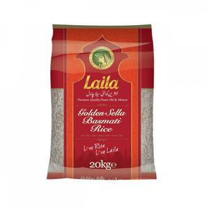 Laila Basmati rijst Sella 20 KG