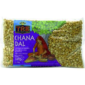 TRS Chana Dal (Halve Gepolijste Kikkererwten) 500 gram