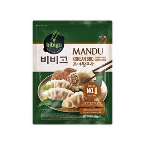 Bibigo Mandu Dumpling Rund/BBQ 525 g