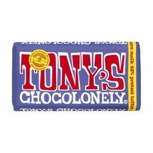 Tony's Chocolonely Donkere melkchocolade pretzel toffee