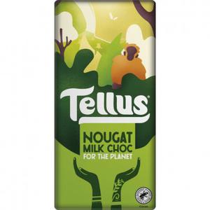 Tellus Milk nougat choc for the planet