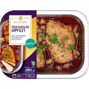 AH Excellent Ovenschotel vega kipfilet cranberry