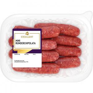 AH Excellent Mini gourmet runderchipolata worstjes