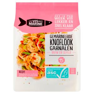 Vis Marine Knoflook garnalen rauw en gepeld