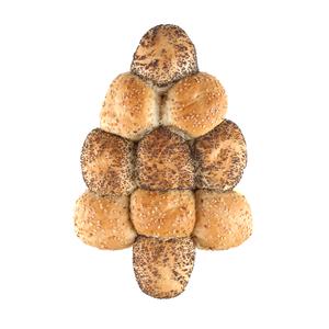 1 de Beste Kerstboom breekbrood wit