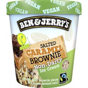 Ben & Jerry's Non-dairy salted caramel brownie