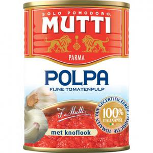 Mutti Polpa met knoflook