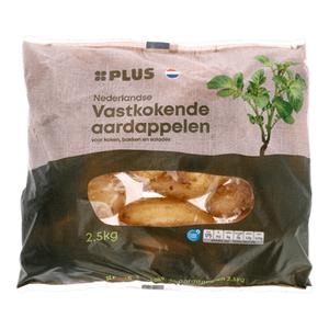 PLUS Vastkokende aardappelen Doos zak 2.500 gram