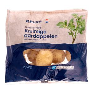 PLUS Kruimige aardappelen Doos zak 2.500 gram