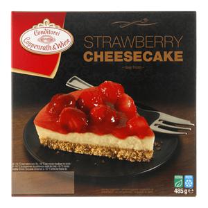 Coppenrath & Wiese Aardbeien cheesecake Doos bak 485 gram