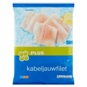 PLUS Kabeljauwfilet Doos zak 540 gram