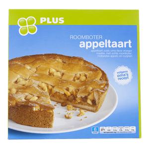 PLUS Roomboter appeltaart Doos doos 750 gram