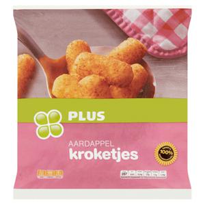 PLUS Aardappelkroketjes Doos zak 600 gram