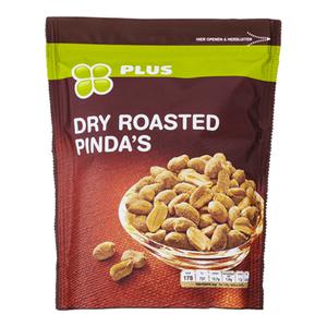 PLUS Dry roasted pinda's Doos zak 200 gram