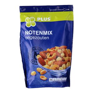 PLUS Notenmix ongezouten Doos zak 180 gram