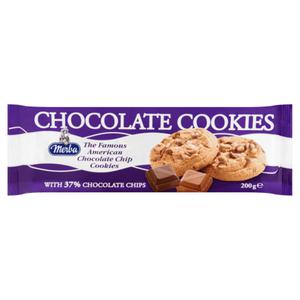 Merba Chocolate cookies Doos pak 200 gram