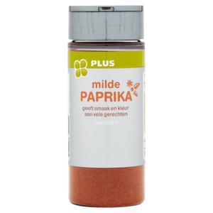 PLUS Paprikapoeder Doos pot 48 gram