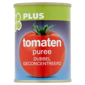 PLUS Tomatenpuree Doos blik 140 gram