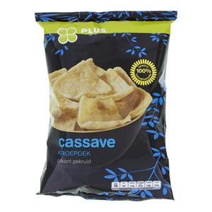 PLUS Kroepoek Cassave Doos zak 60 gram