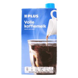 PLUS Volle koffiemelk Doos pak 471 ml