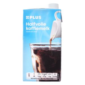 PLUS Halfvolle koffiemelk Doos pak 465 ml