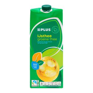 PLUS IJsthee groene thee Fairtrade Doos pak 150 cl