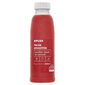 PLUS Smoothie appel-aardbei-banaan Doos fles 500 ml