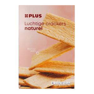 PLUS Luchtige Crackers Doos pak 250 gram