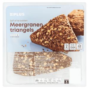 PLUS Triangels meergranen Doos pak 180 gram