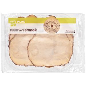 PLUS Puur van Smaak ovengebakken kipfilet Doos pak 120 gram