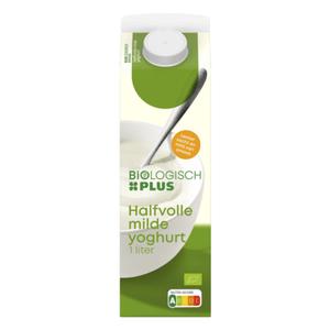 Biologisch PLUS Milde halfvolle yoghurt biologisch Doos pak 1 liter