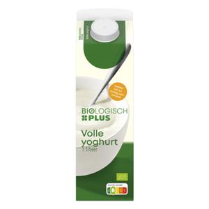 Biologisch PLUS Volle yoghurt Doos pak 1 liter