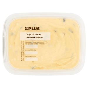 PLUS Vrije uitloop ei-bieslooksalade Doos bak 150 gram