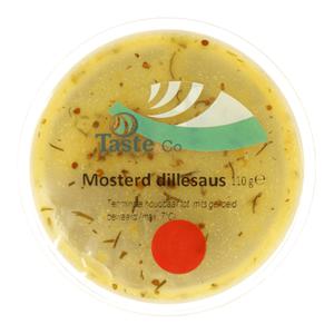 Taste & Co Mosterd dillesaus Doos beker 110 gram