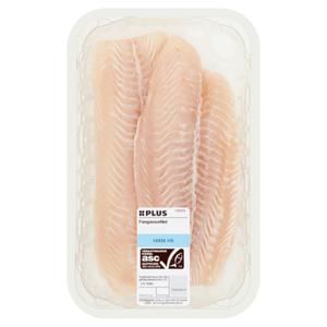 PLUS Pangasiusfilet naturel Doos tray 320 gram