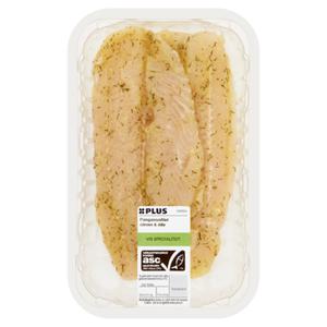 PLUS Pangasiusfilet citroen-dille Doos  340 gram